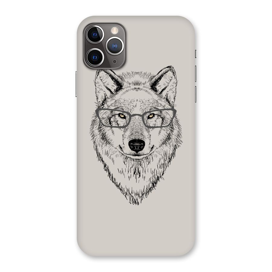 Nerdy Wolf Back Case for iPhone 11 Pro Max