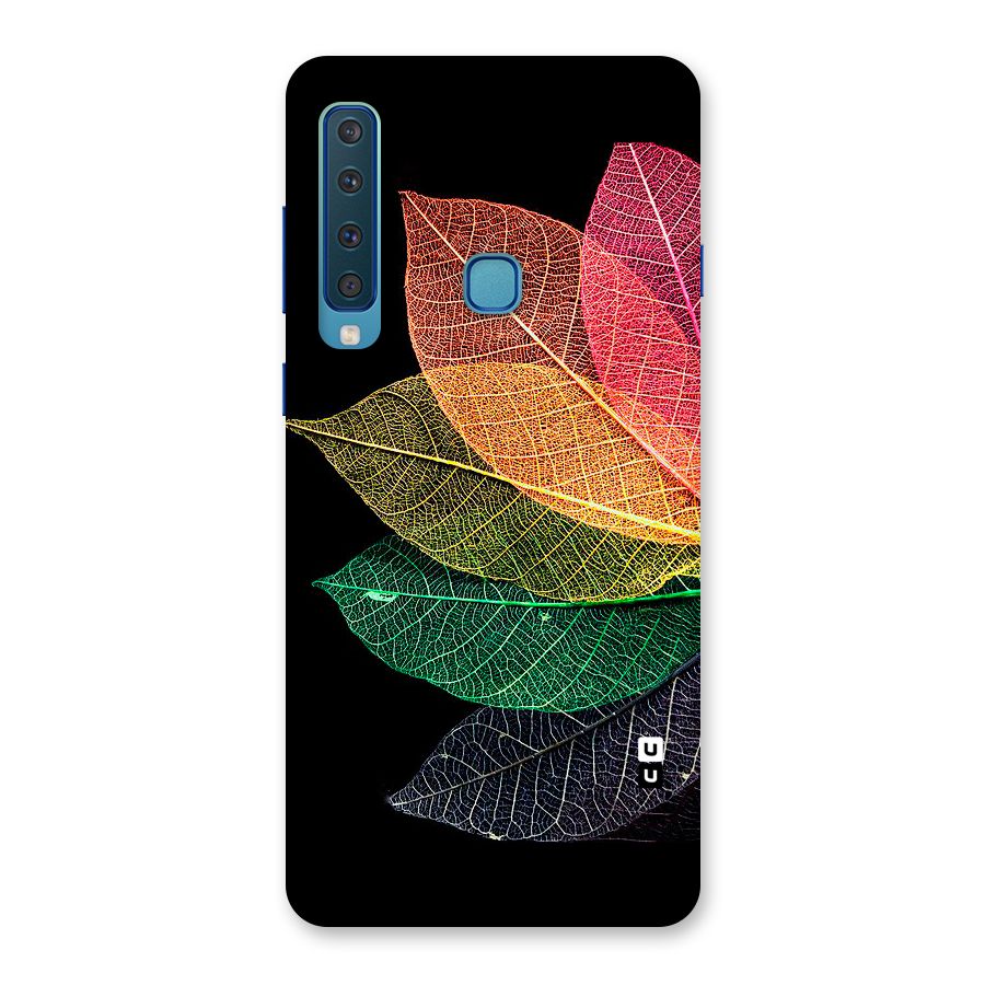 Net Leaf Color Design Back Case for Galaxy A9 (2018)