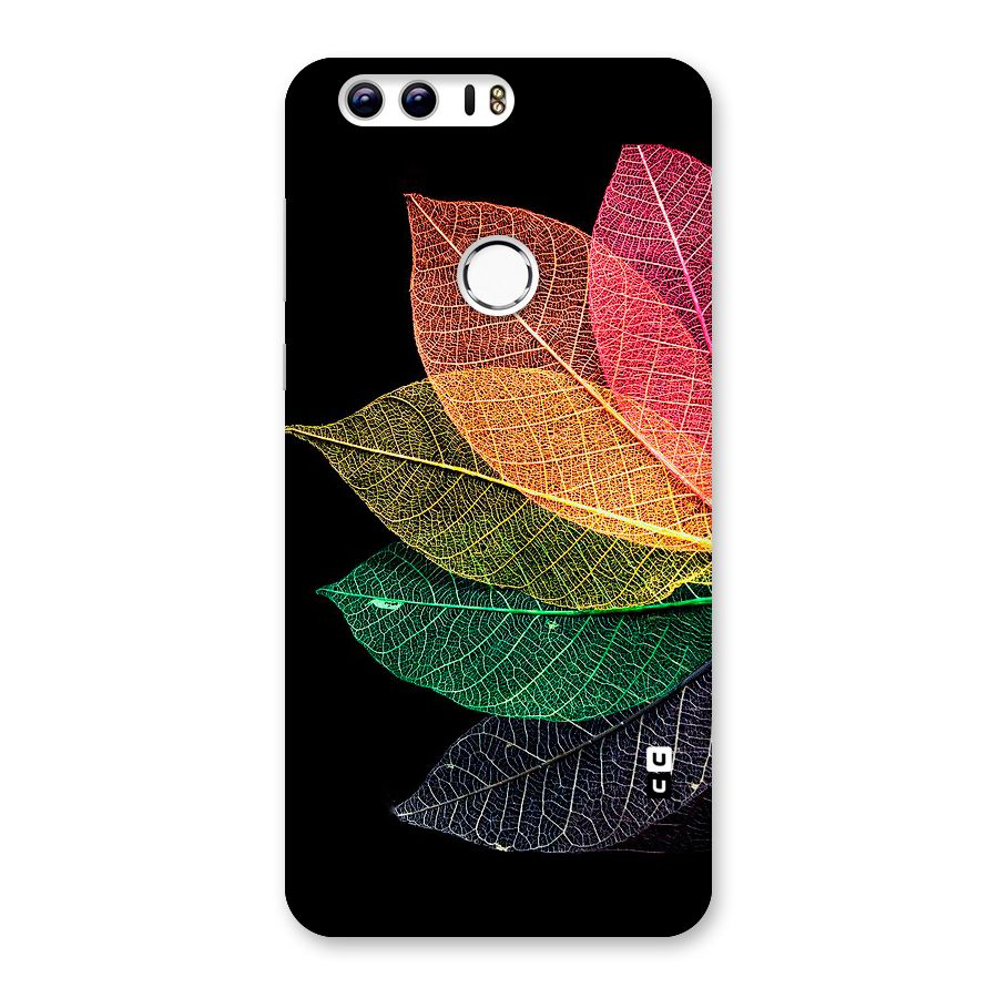 Net Leaf Color Design Back Case for Honor 8