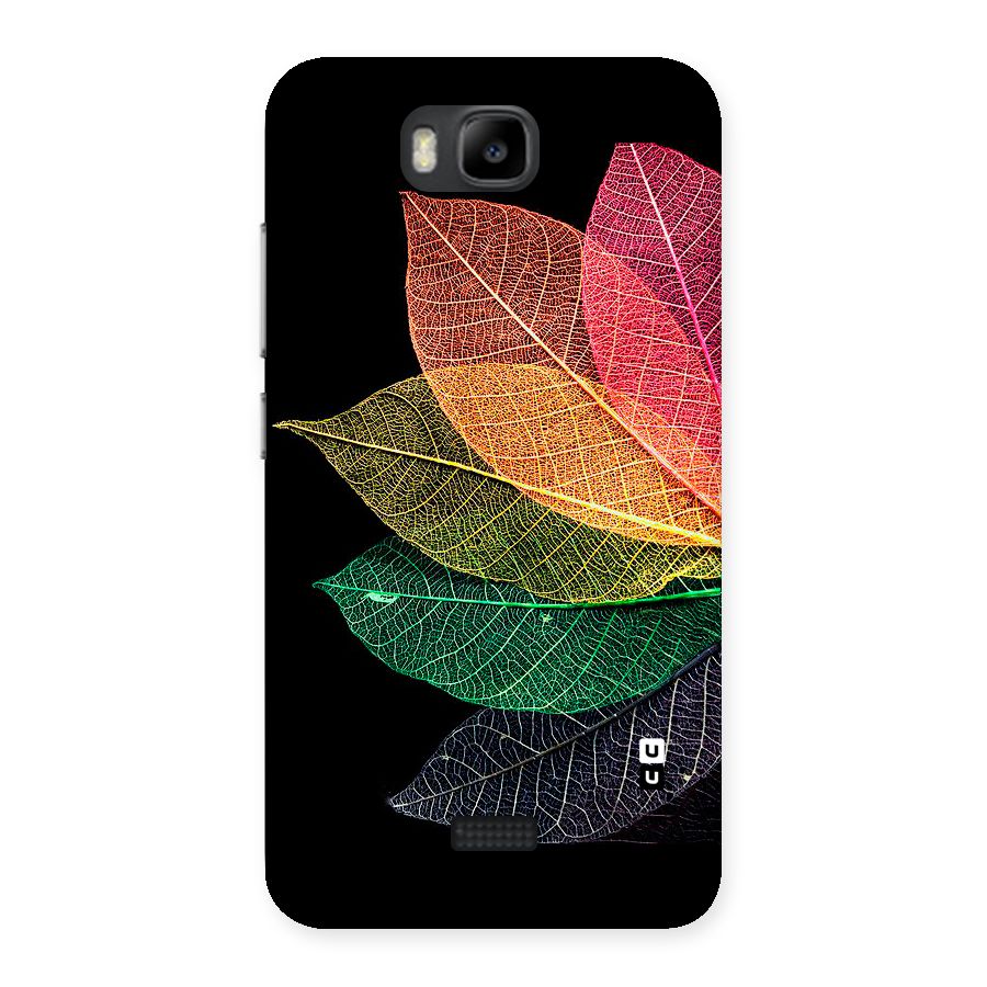 Net Leaf Color Design Back Case for Honor Bee