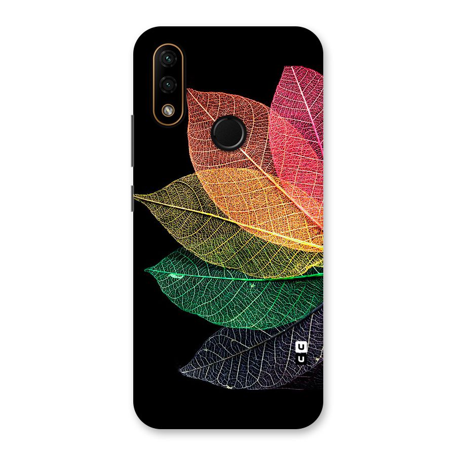 Net Leaf Color Design Back Case for Lenovo A6 Note