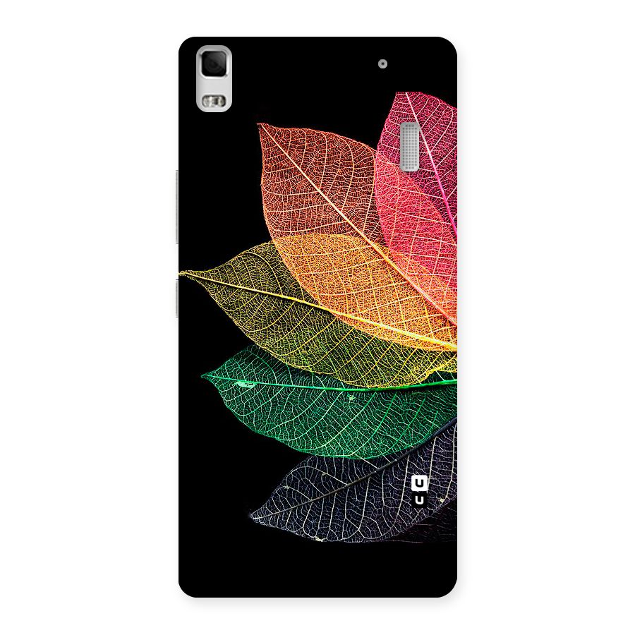 Net Leaf Color Design Back Case for Lenovo K3 Note