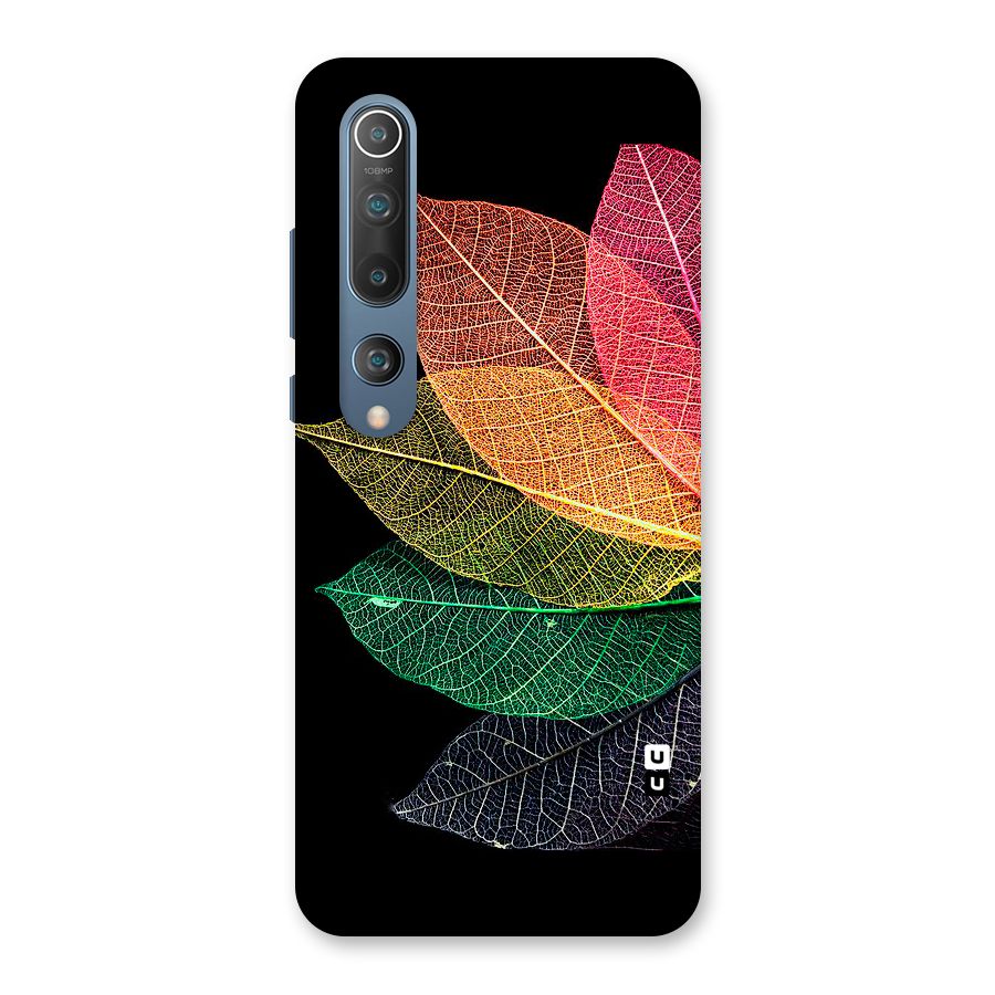 Net Leaf Color Design Back Case for Mi 10