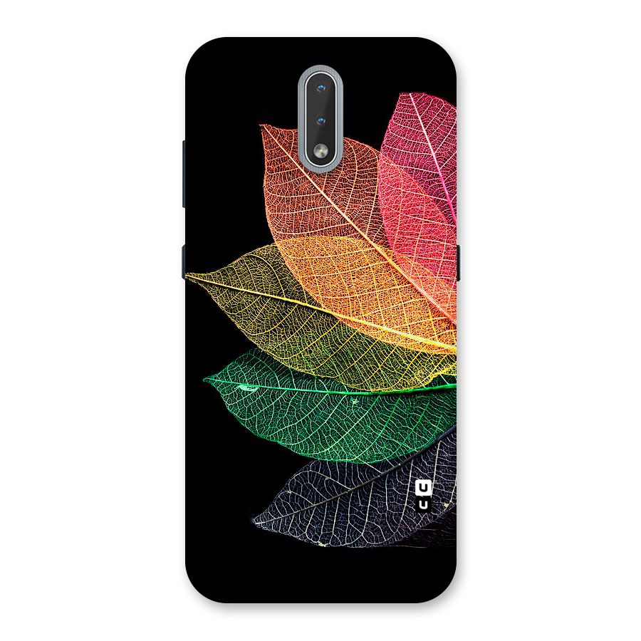 Net Leaf Color Design Back Case for Nokia 2.3