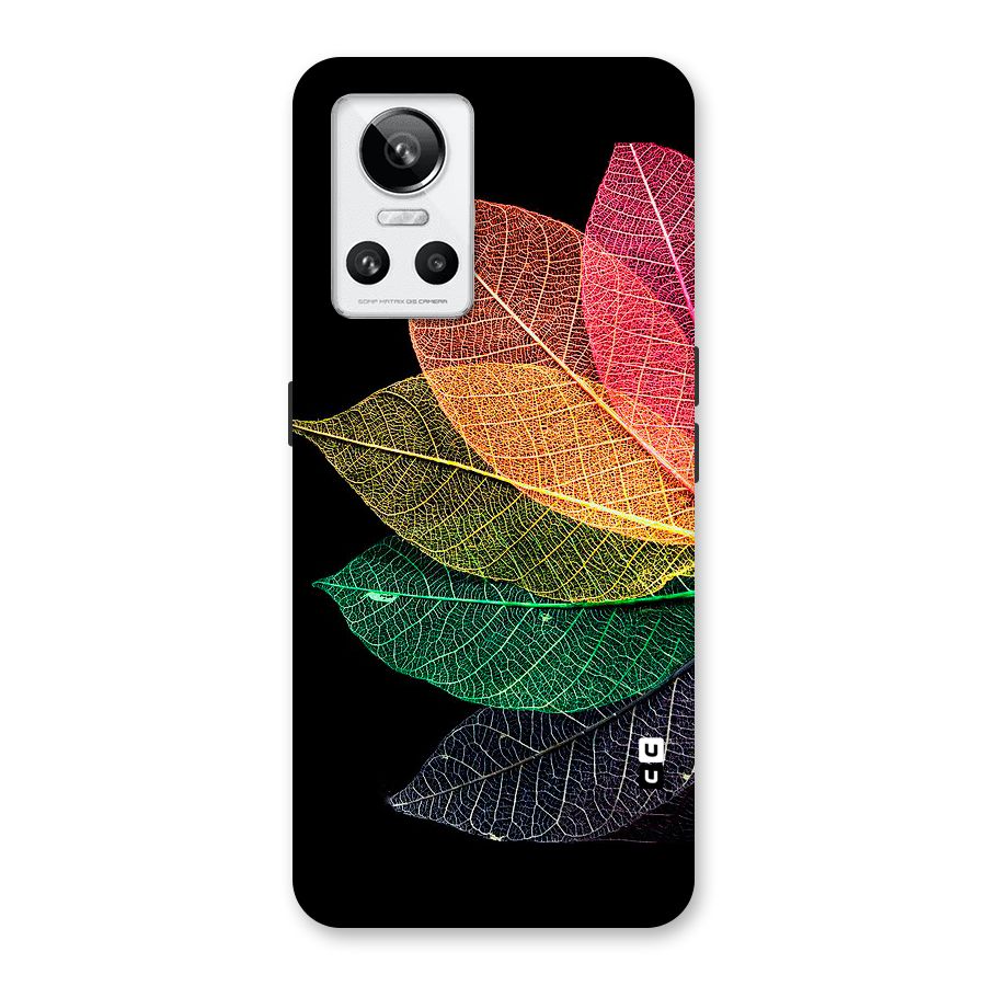 Net Leaf Color Design Back Case for Realme GT Neo 3