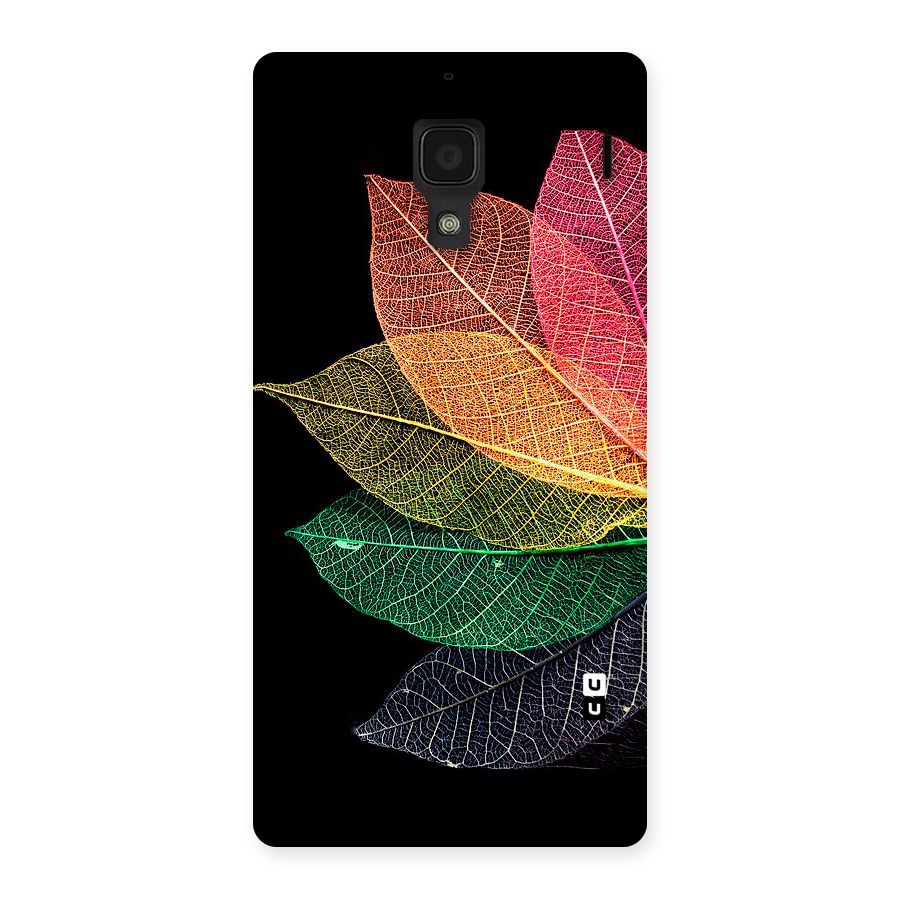 Net Leaf Color Design Back Case for Redmi 1S