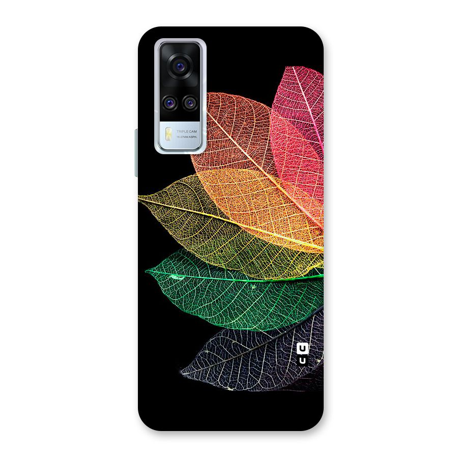 Net Leaf Color Design Back Case for Vivo Y31
