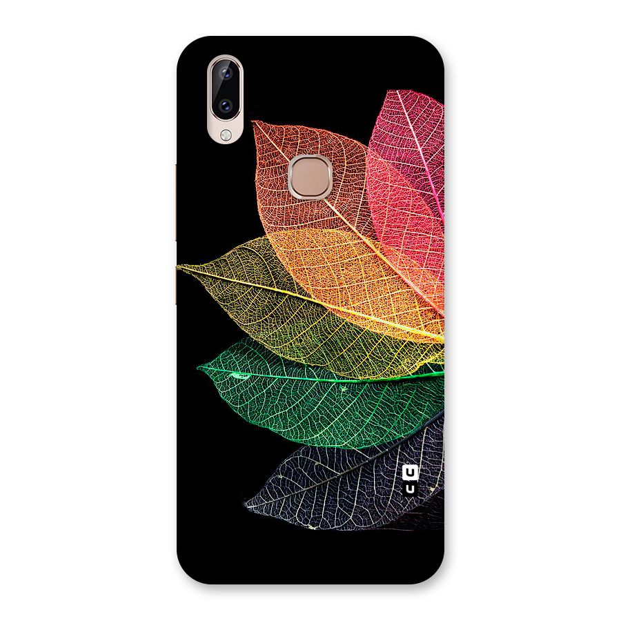 Net Leaf Color Design Back Case for Vivo Y83 Pro