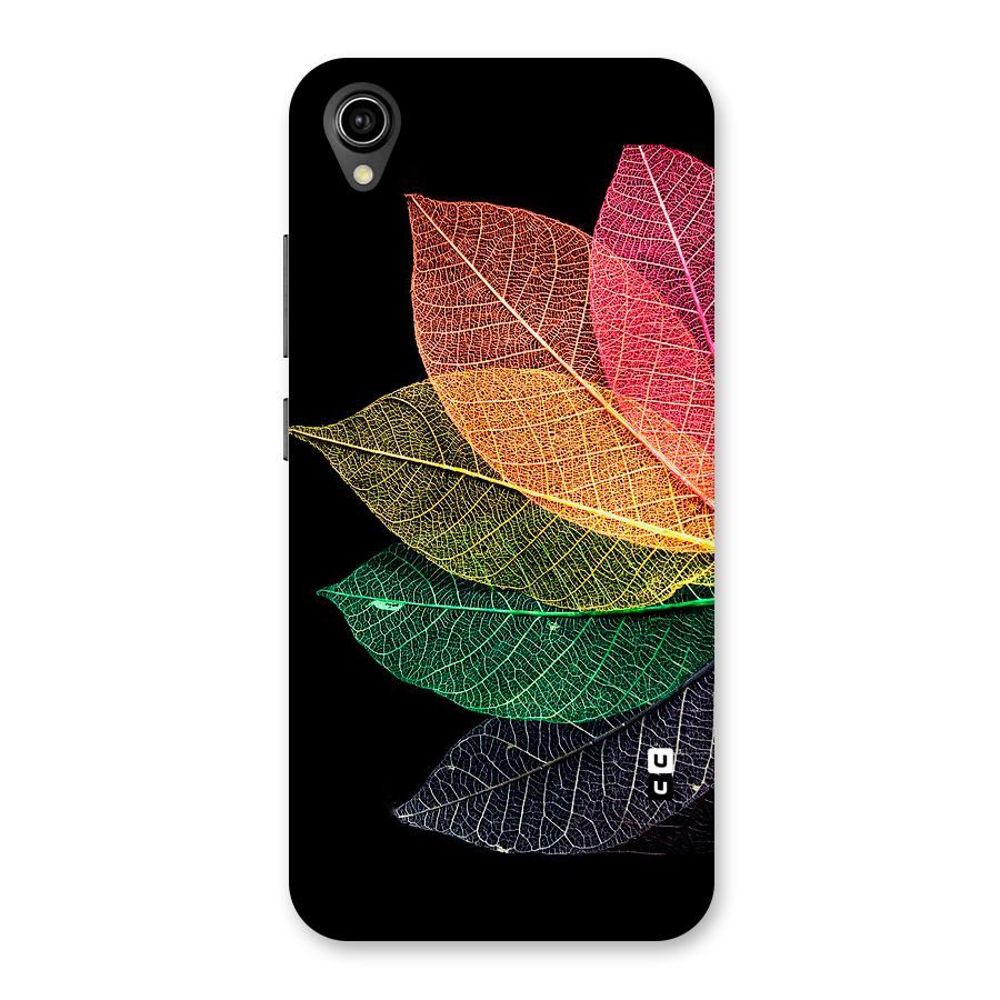 Net Leaf Color Design Back Case for Vivo Y90