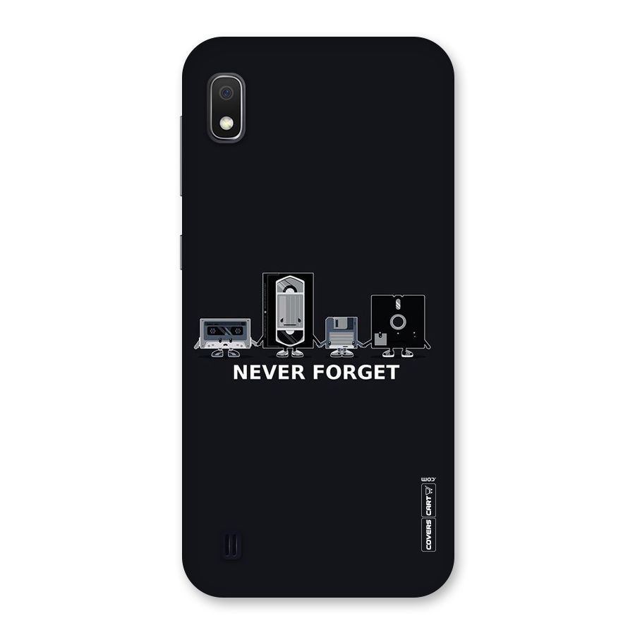 Never Forget Back Case for Galaxy A10
