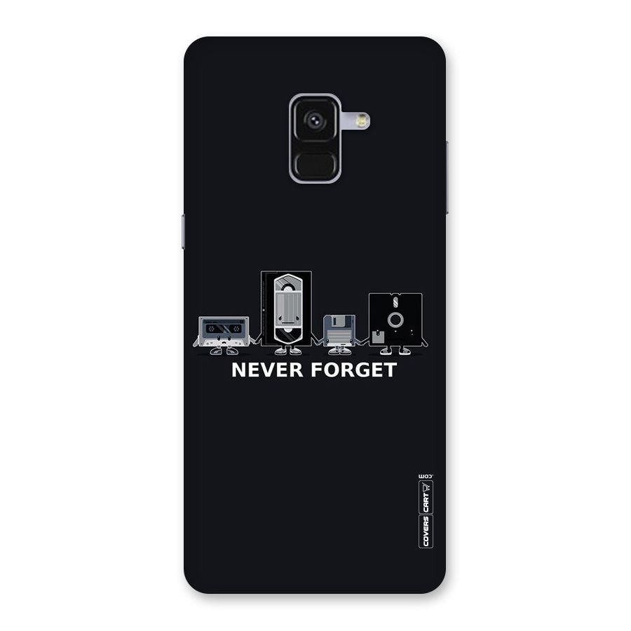 Never Forget Back Case for Galaxy A8 Plus