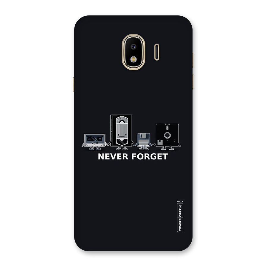 Never Forget Back Case for Galaxy J4