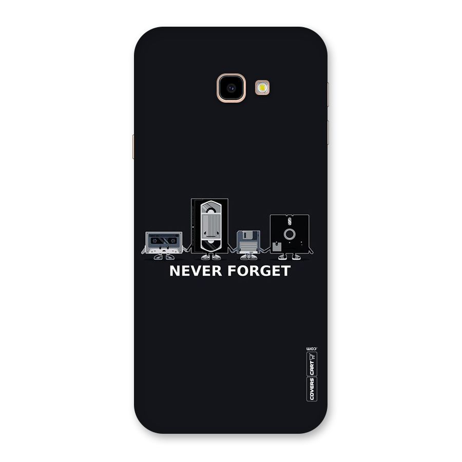 Never Forget Back Case for Galaxy J4 Plus