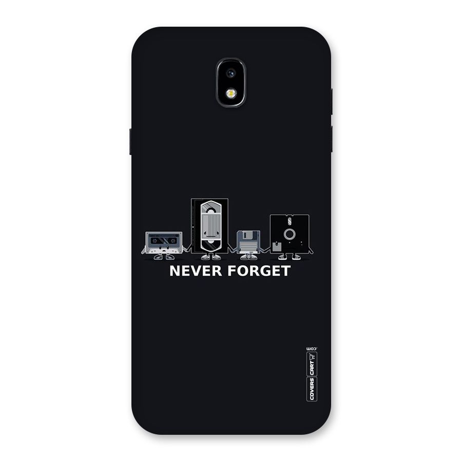 Never Forget Back Case for Galaxy J7 Pro