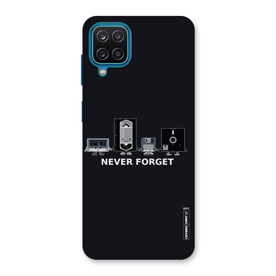 Never Forget Back Case for Galaxy M12