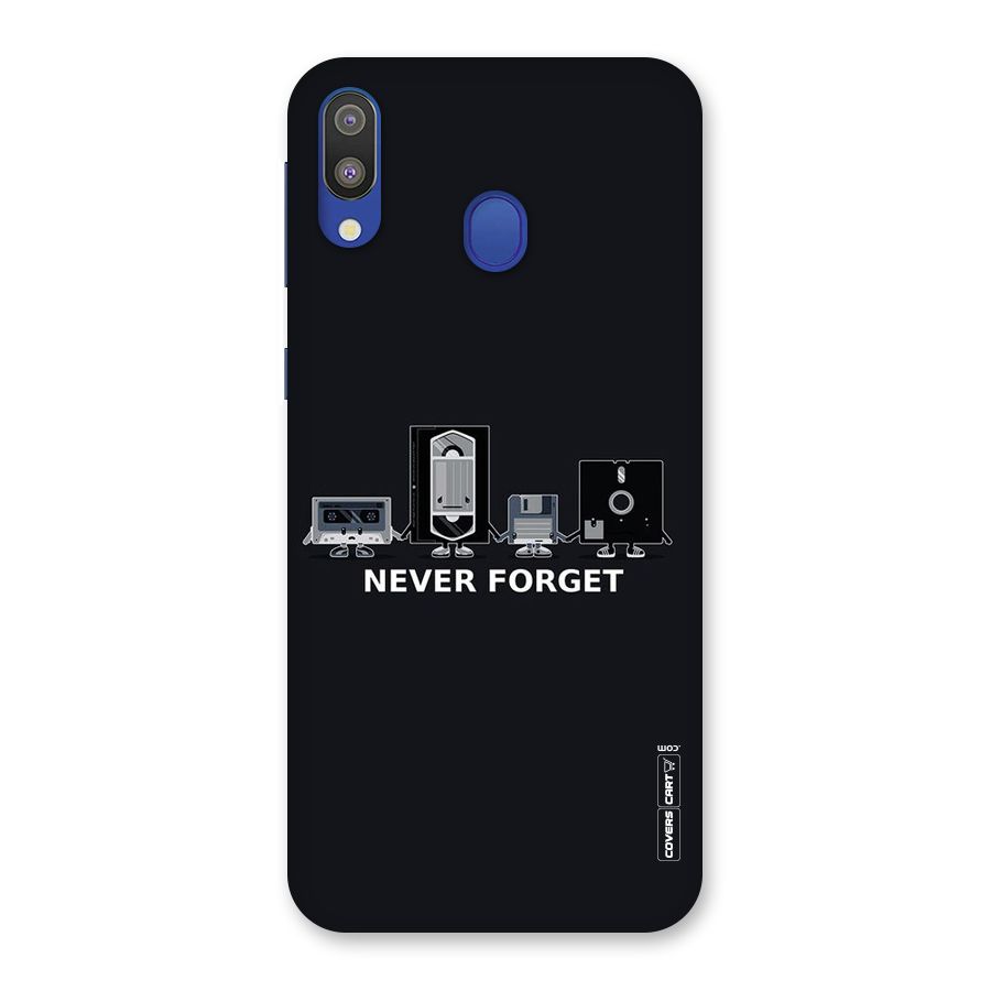 Never Forget Back Case for Galaxy M20