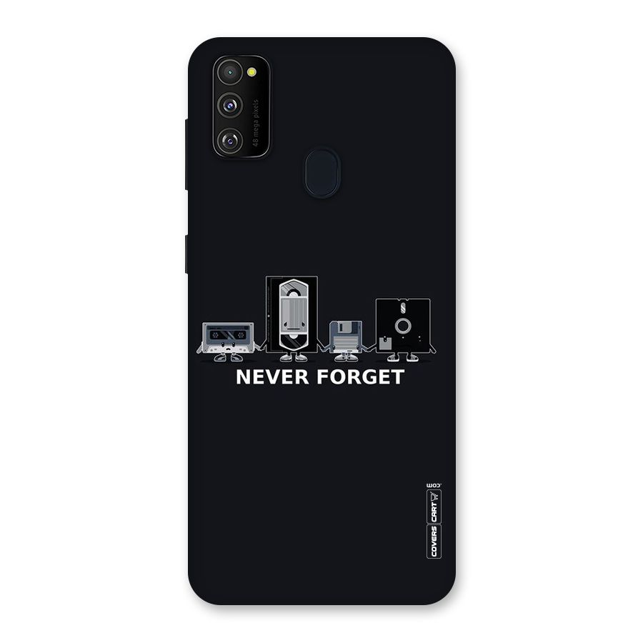 Never Forget Back Case for Galaxy M30s