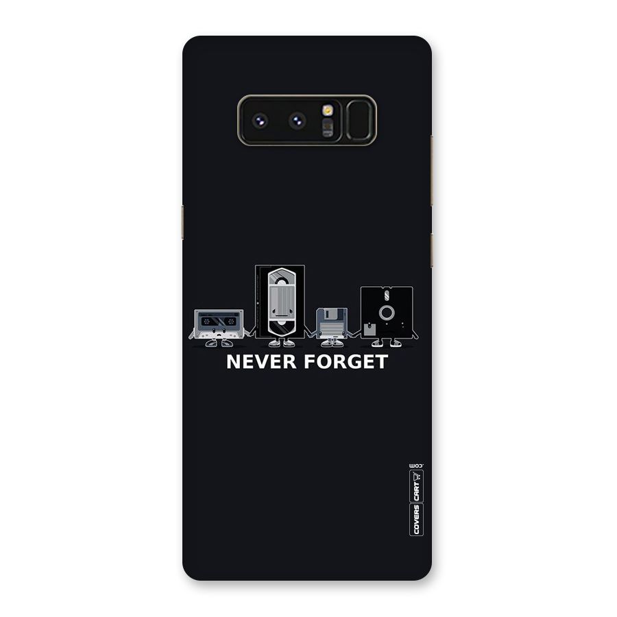Never Forget Back Case for Galaxy Note 8