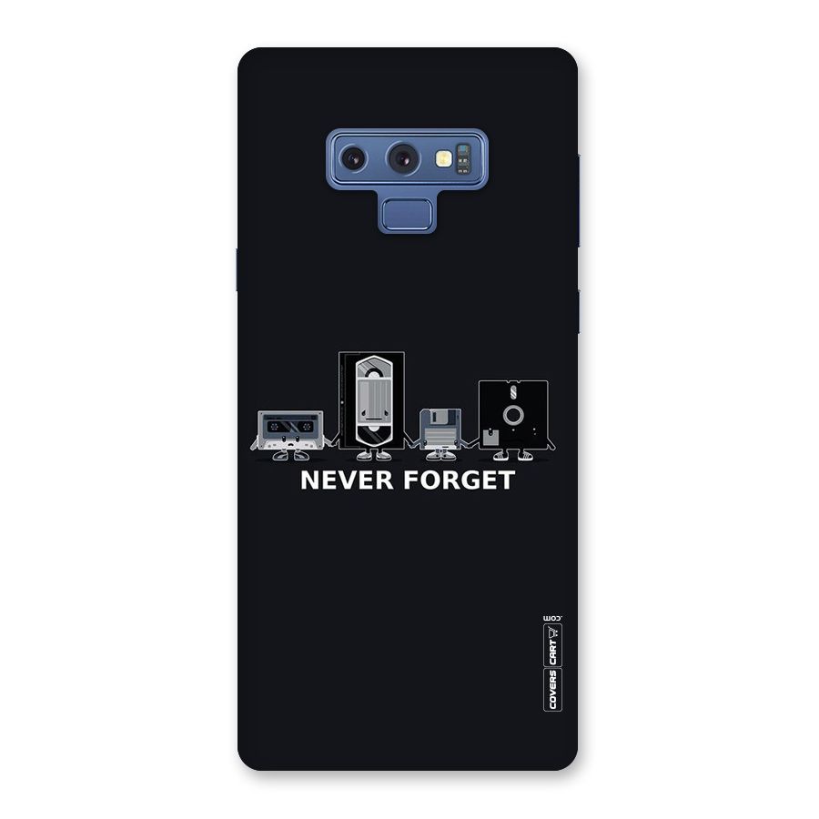 Never Forget Back Case for Galaxy Note 9