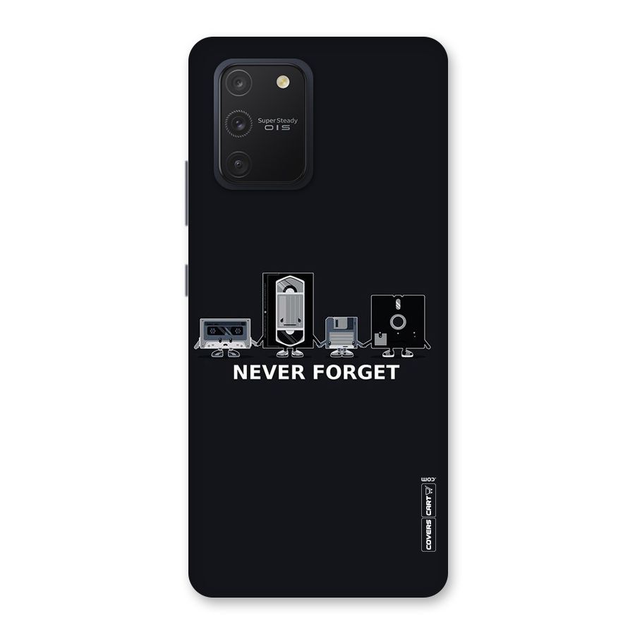 Never Forget Back Case for Galaxy S10 Lite
