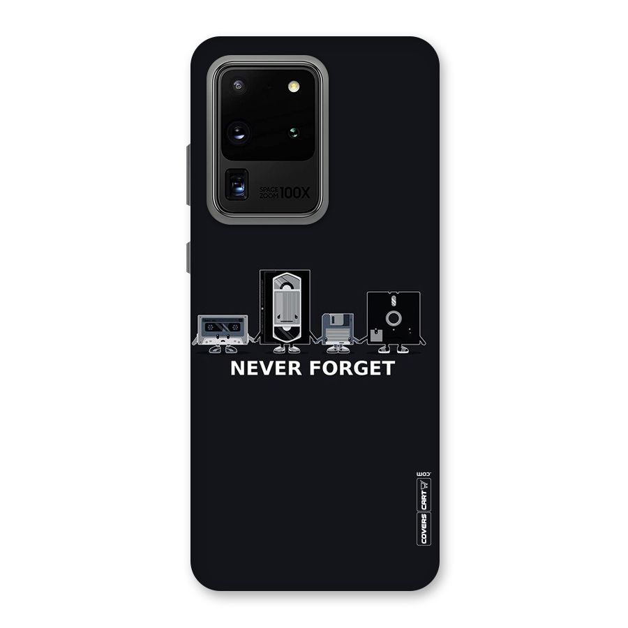 Never Forget Back Case for Galaxy S20 Ultra