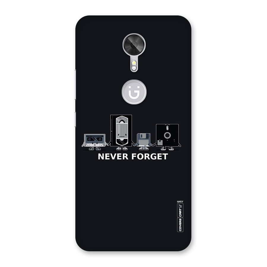 Never Forget Back Case for Gionee A1