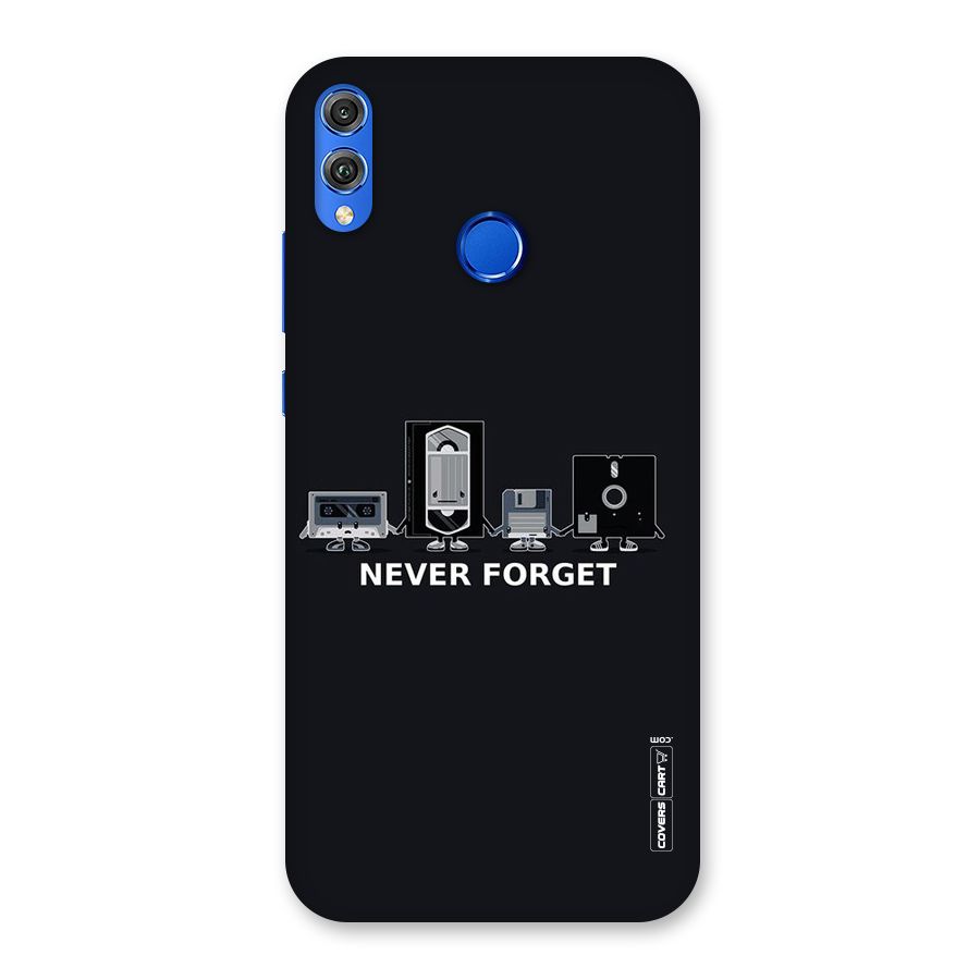 Never Forget Back Case for Honor 8X