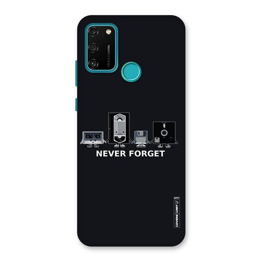 Never Forget Back Case for Honor 9A