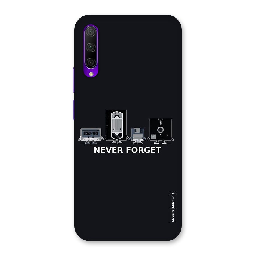 Never Forget Back Case for Honor 9X Pro