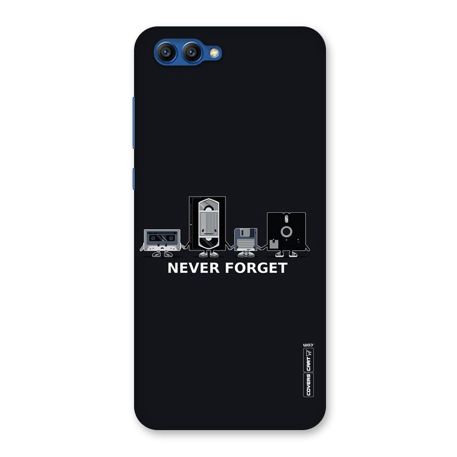 Never Forget Back Case for Honor View 10