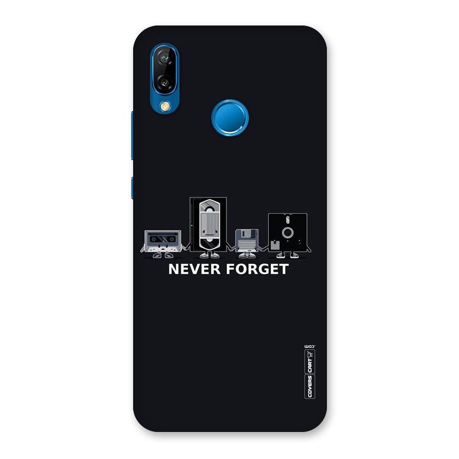 Never Forget Back Case for Huawei P20 Lite