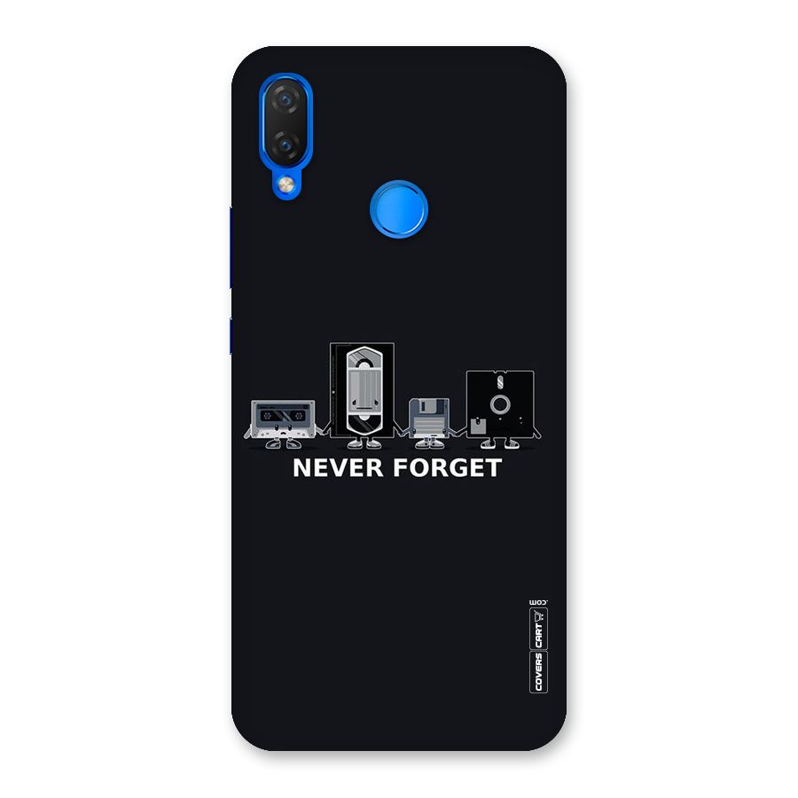 Never Forget Back Case for Huawei P Smart+