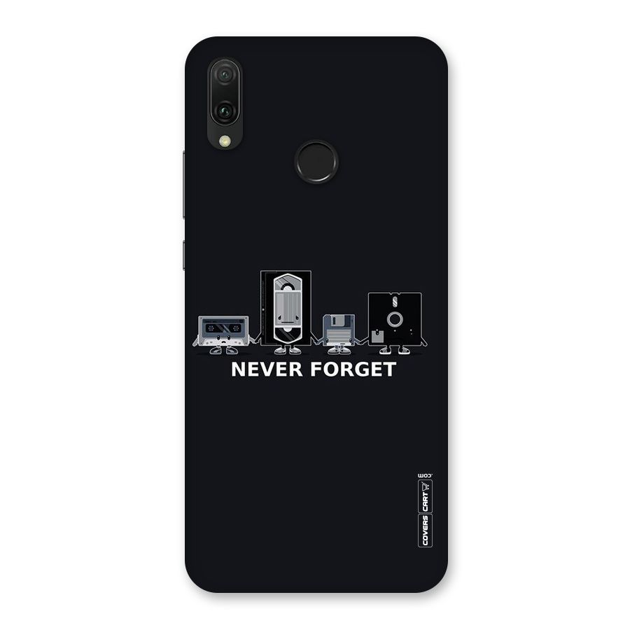 Never Forget Back Case for Huawei Y9 (2019)