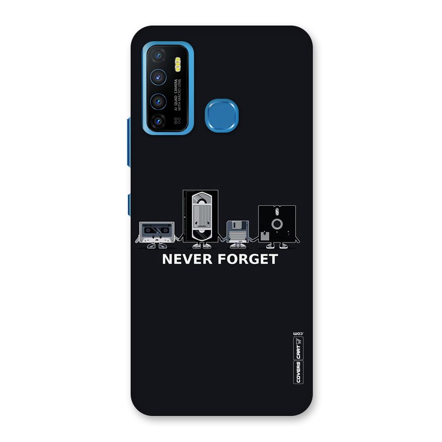 Never Forget Back Case for Infinix Hot 9