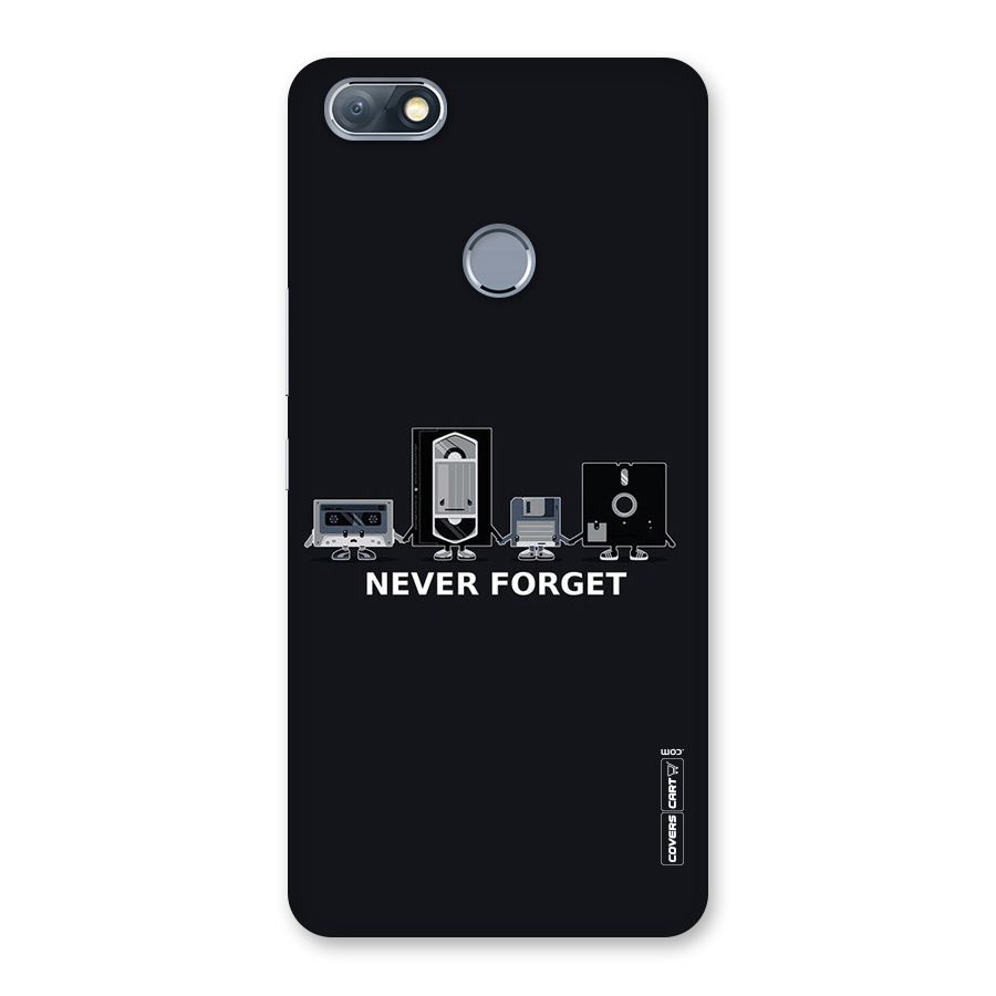 Never Forget Back Case for Infinix Note 5