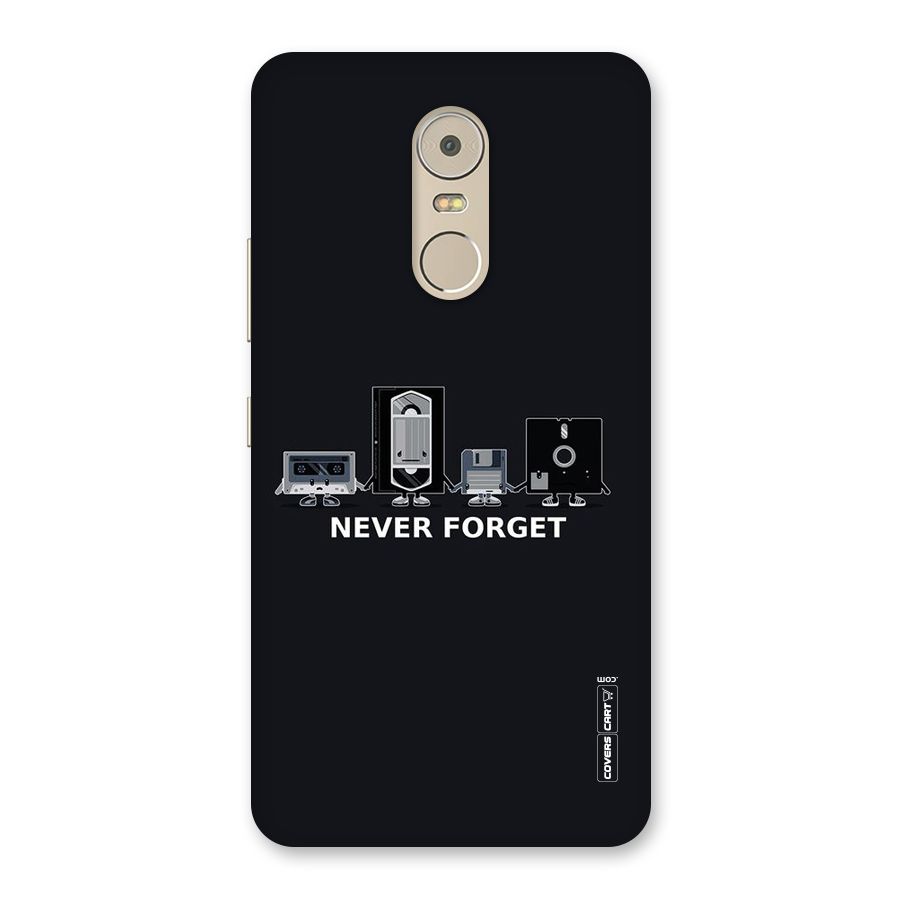 Never Forget Back Case for Lenovo K6 Note