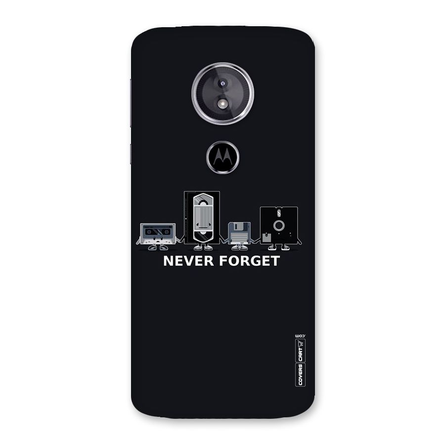 Never Forget Back Case for Moto E5
