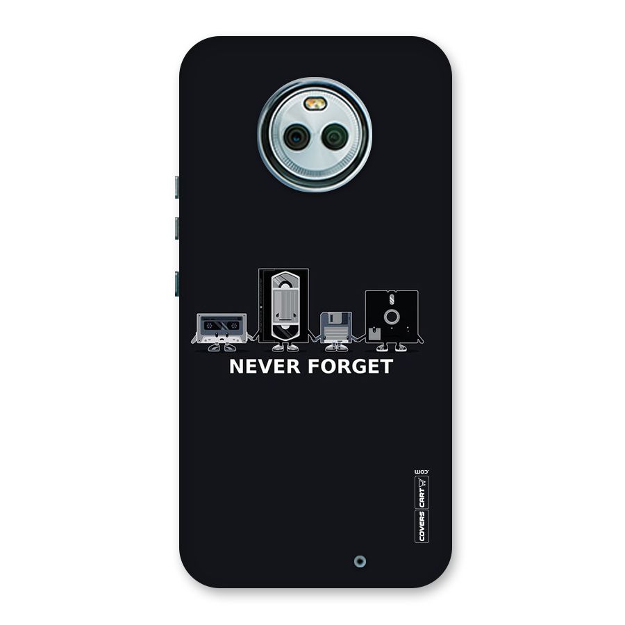 Never Forget Back Case for Moto X4