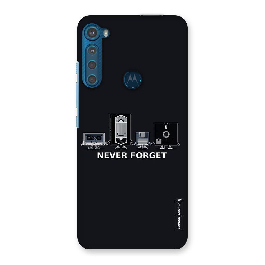 Never Forget Back Case for Motorola One Fusion Plus