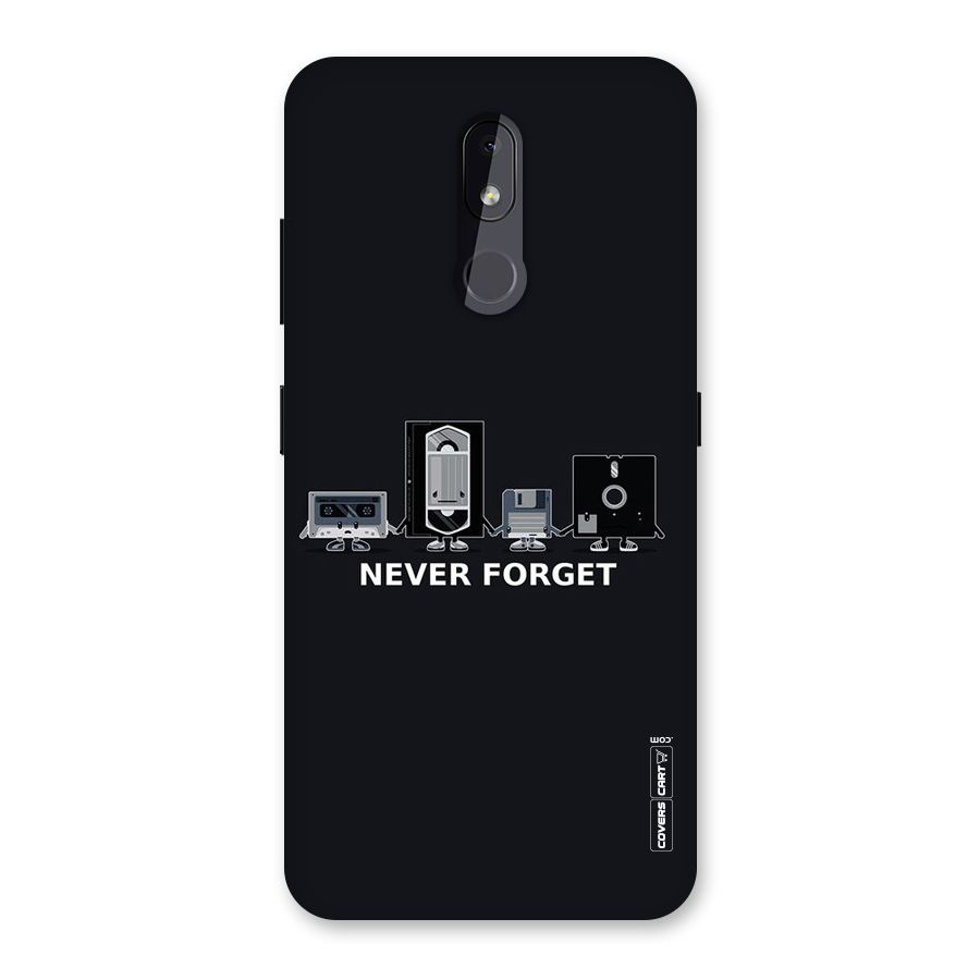 Never Forget Back Case for Nokia 3.2