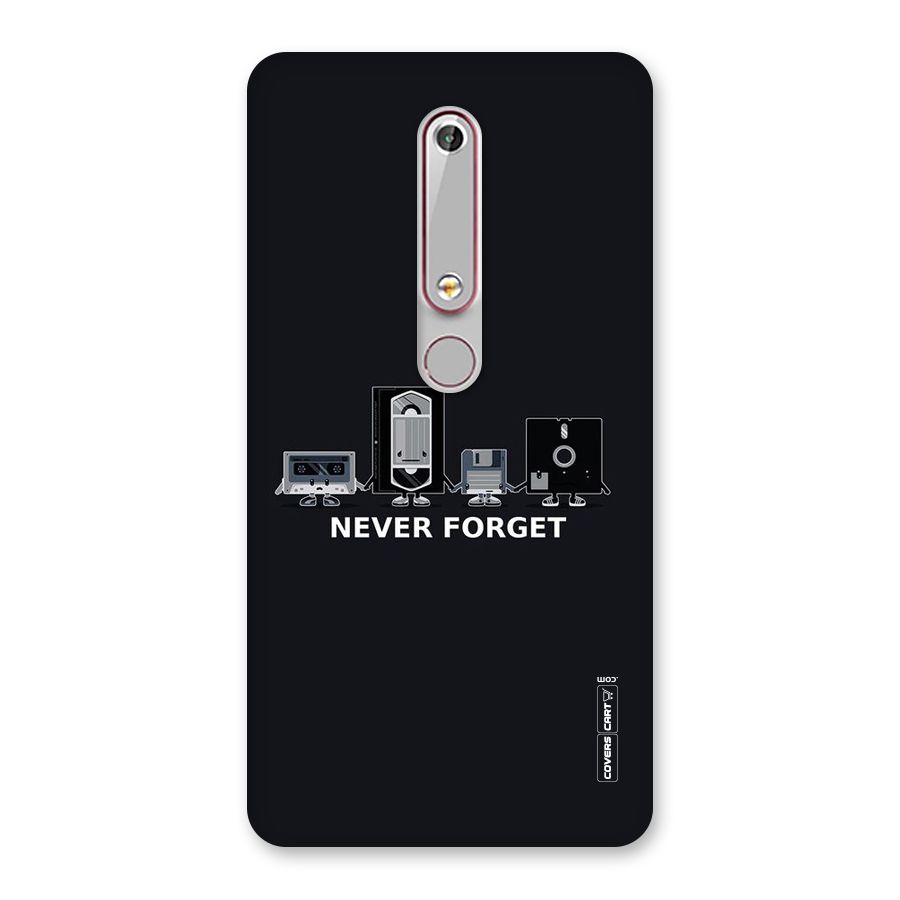 Never Forget Back Case for Nokia 6.1