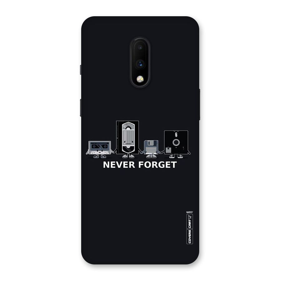 Never Forget Back Case for OnePlus 7
