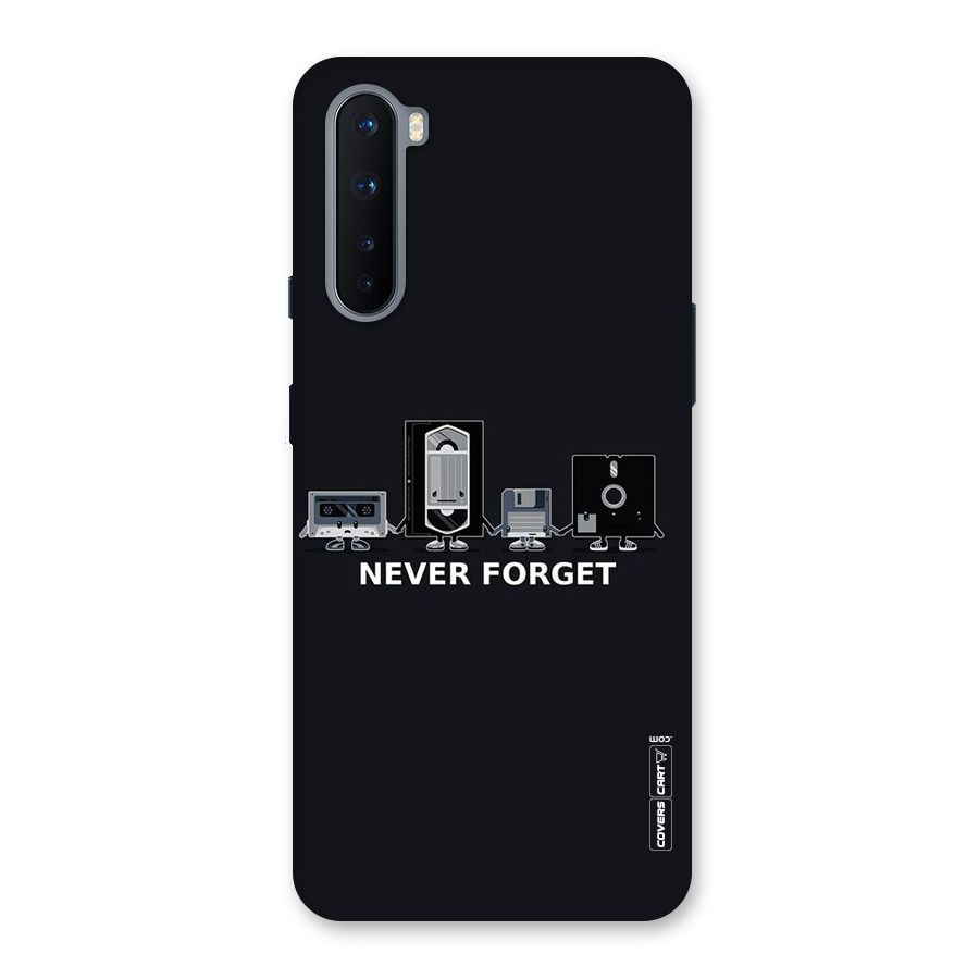 Never Forget Back Case for OnePlus Nord