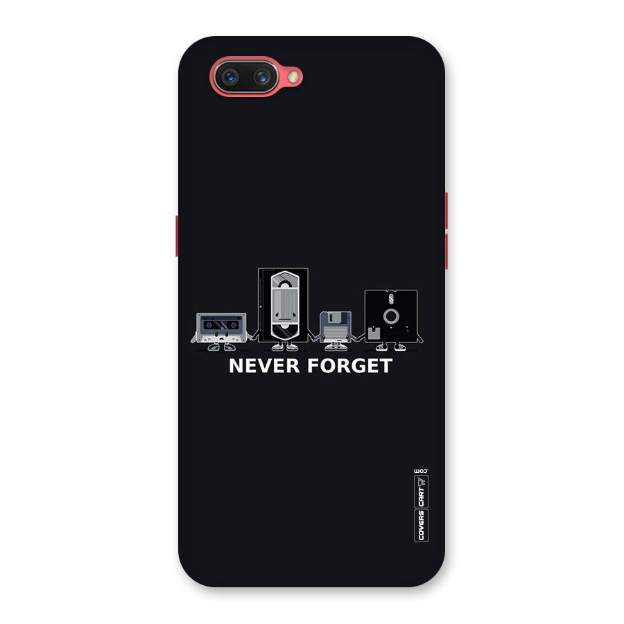 Never Forget Back Case for Oppo A3s