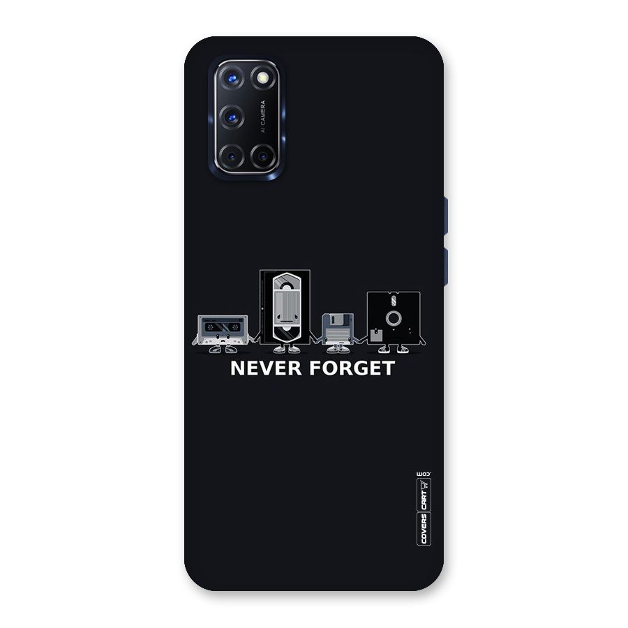 Never Forget Back Case for Oppo A52