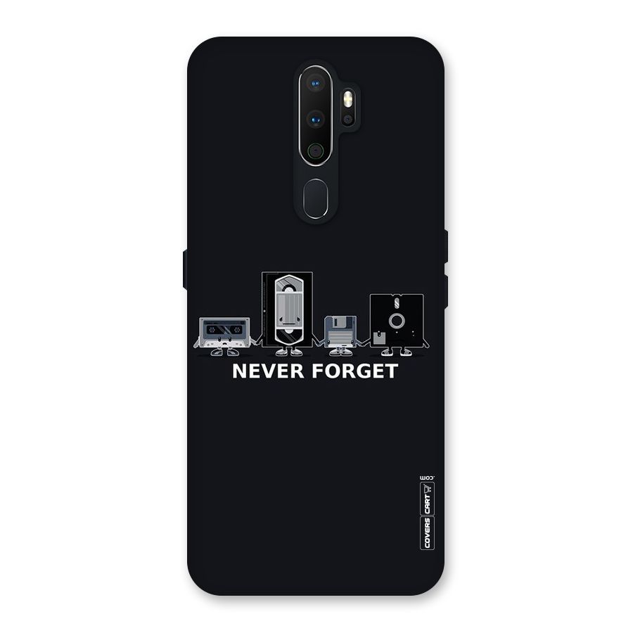 Never Forget Back Case for Oppo A5 (2020)
