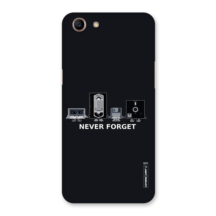 Never Forget Back Case for Oppo A83 (2018)