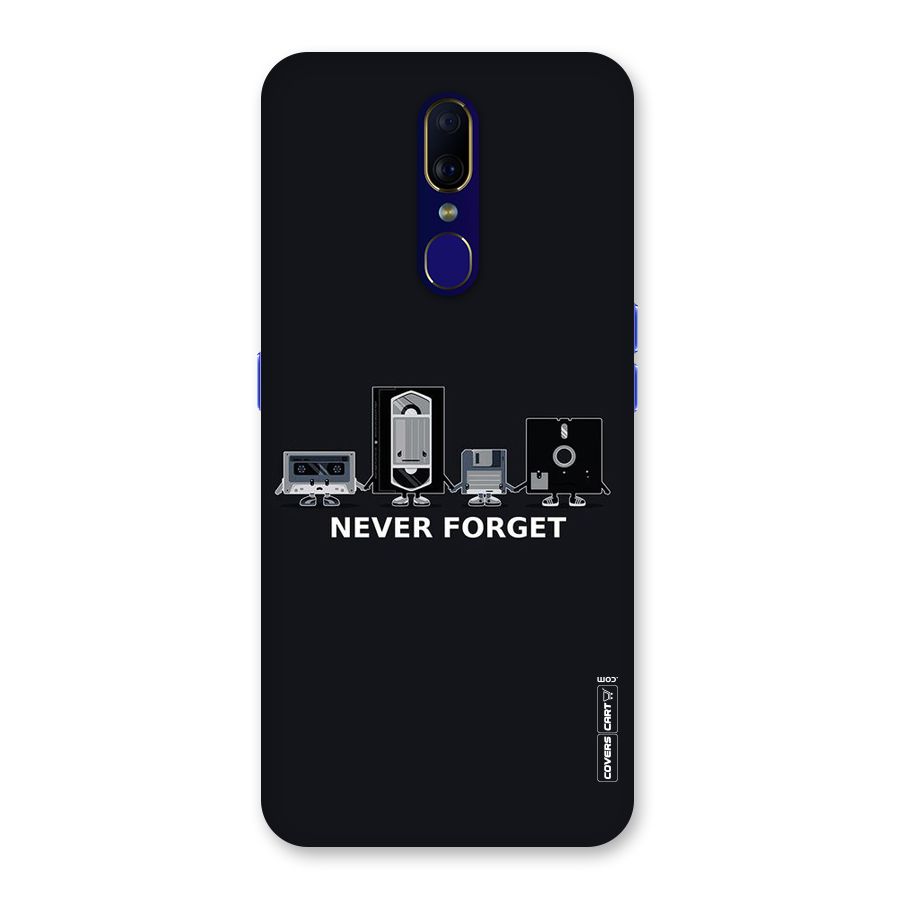 Never Forget Back Case for Oppo A9