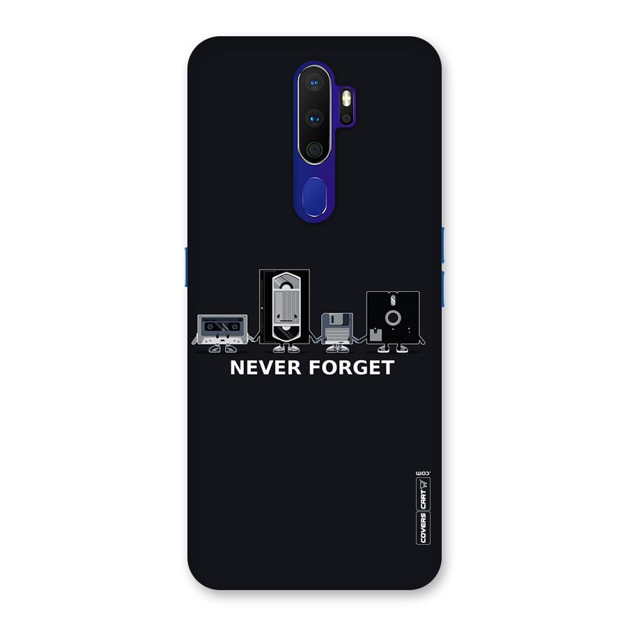 Never Forget Back Case for Oppo A9 (2020)