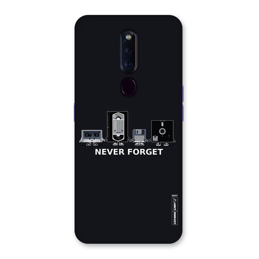 Never Forget Back Case for Oppo F11 Pro